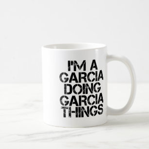 Garcia Funny Surname Family Tree Birthday Reunion Coffee Mug