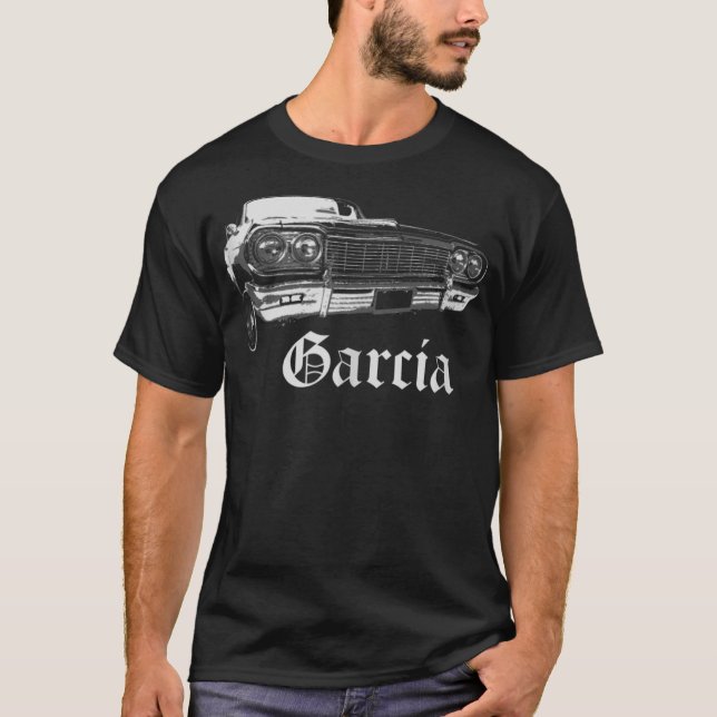 Garcia Shirt Lowrider Cholo Chola East (Front)