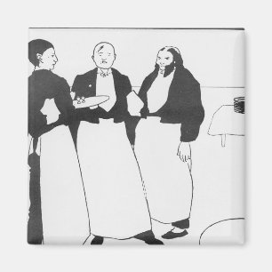 Garcons de Cafe Magnet