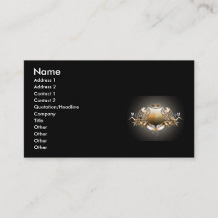 Garcya.us_Heraldic_3, Name, Address 1, Address ... Business Card