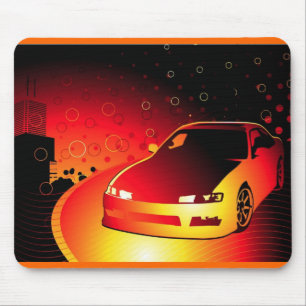 Garcya.us_redcar Mouse Pad