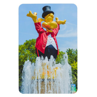 Gardaland statue,Italy Magnet