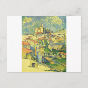 Gardanne by Paul Cezanne Postcard