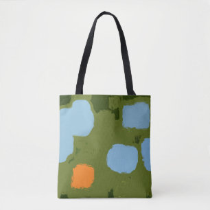 Garden Abstract Art Tote Bag