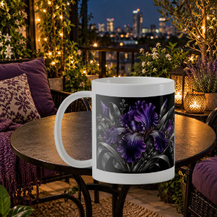 Garden After Dark Midnight Iris Mug