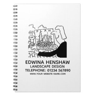 Garden and Landscape Design Promotional Notebook
