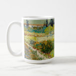 Garden at Arles | Vincent Van Gogh Coffee Mug<br><div class="desc">Garden at Arles (1888) by Dutch post-impressionist artist Vincent Van Gogh. Original artwork is an oil on canvas depicting a lush landscape of colourful flowers. 

Use the design tools to add custom text or personalise the image.</div>