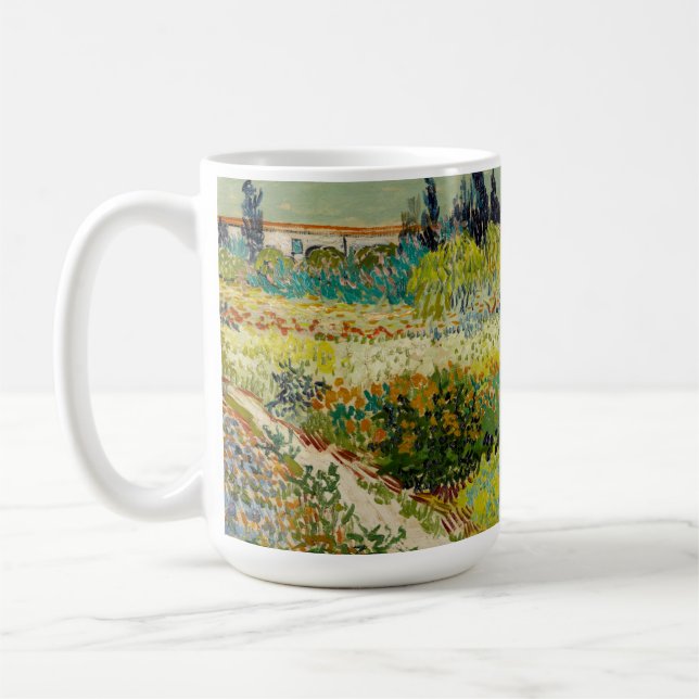 Garden at Arles | Vincent van Gogh Coffee Mug (Left)