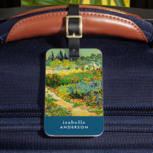Garden at Arles   Vincent van Gogh Luggage Tag