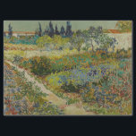 Garden at Arles - Vincent Van Gogh Tissue Paper<br><div class="desc">Garden at Arles - Vincent Van Gogh</div>