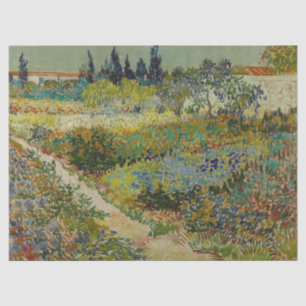 Garden at Arles - Vincent Van Gogh Tissue Paper