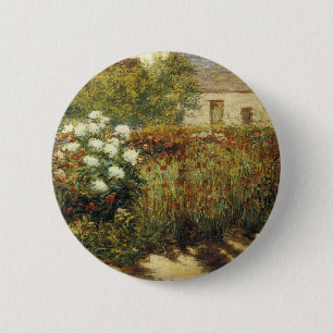 Garden at Giverny 6 Cm Round Badge