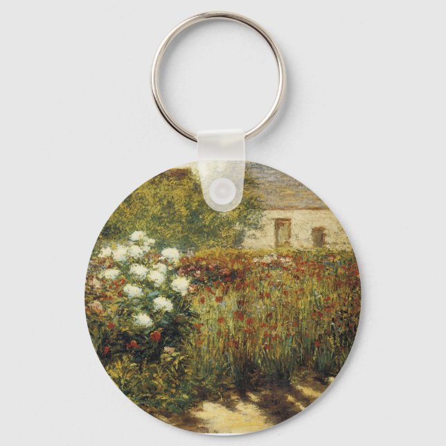 Garden at Giverny Key Ring (Front)