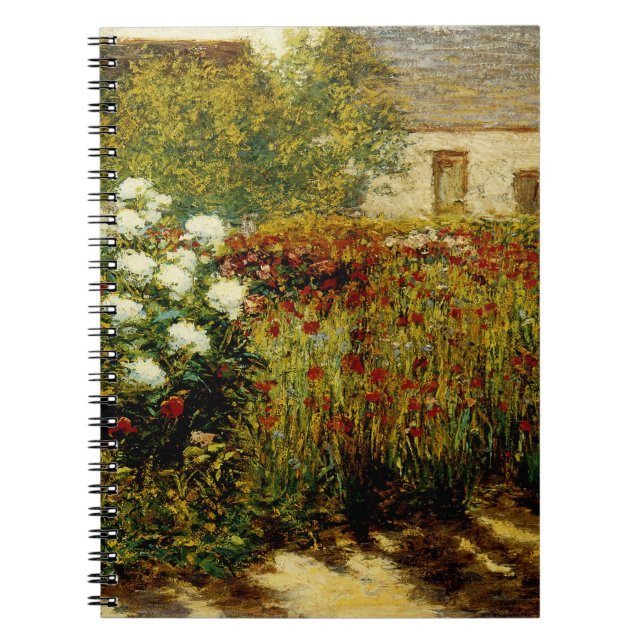 Garden at Giverny Spiral Notebook (Front)