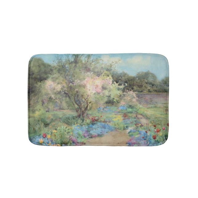Garden at Kilmurry (by Mildred Anne Butler) Bath Mat (Front)