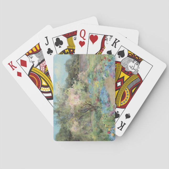 Garden at Kilmurry (by Mildred Anne Butler) Playing Cards (Back)
