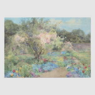 Garden at Kilmurry (by Mildred Anne Butler) Tissue Paper