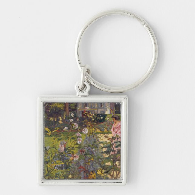 Garden at Vaucresson Key Ring (Front)