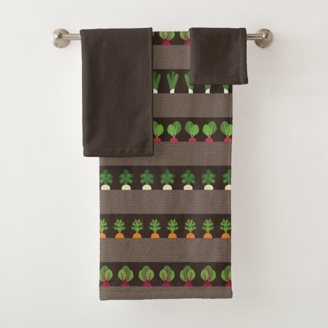 Garden Beds Bath Towel Set (Insitu)