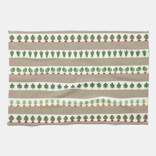 Garden Beds Kitchen Towels (Horizontal)