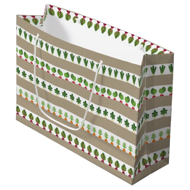 Garden Beds Large Gift Bag (Front Angled)