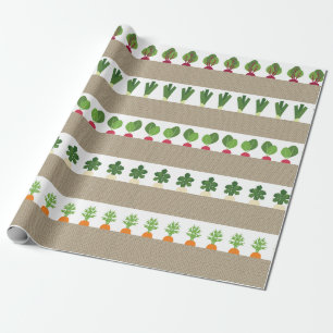 Garden Beds Wrapping Paper