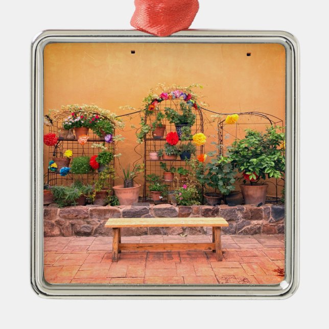Garden Bench Ornament (Front)