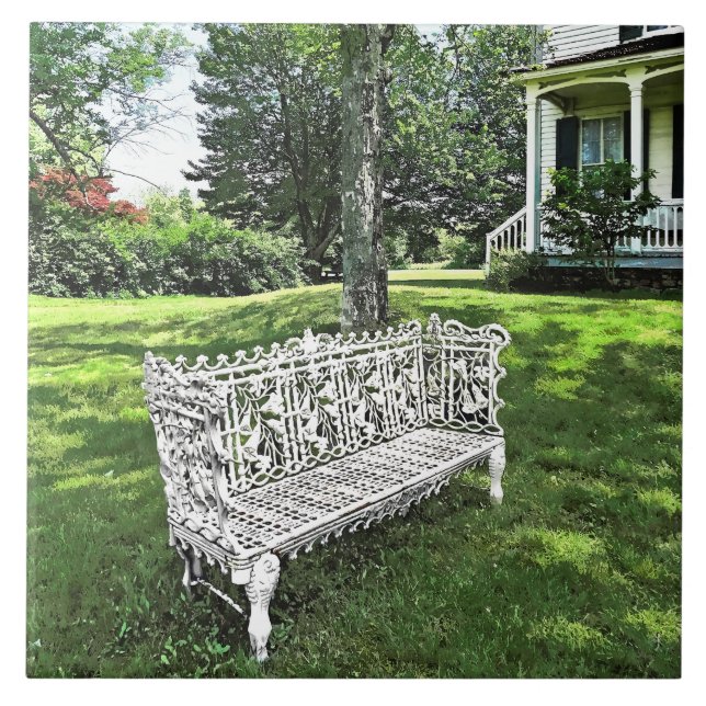 Garden Bench Tile (Front)