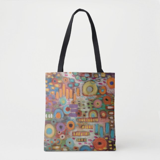Garden Blooms Tote Bag (Front)