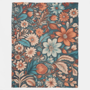 Garden Botanicals Fleece Blanket