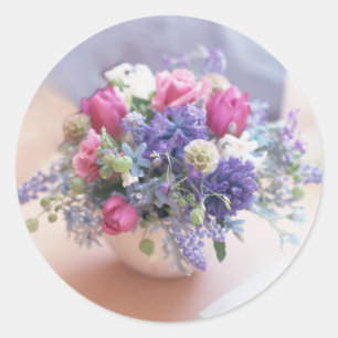 Garden Bounty 6 Classic Round Sticker