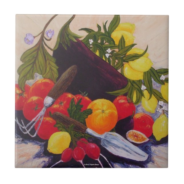 Garden Bounty Tile (Front)