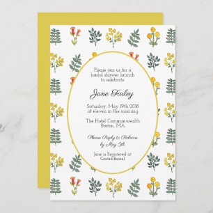 Garden Brunch Invitation