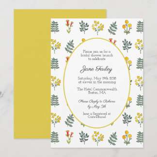 Garden Brunch Invitation