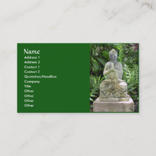 Garden Buddha Business Card