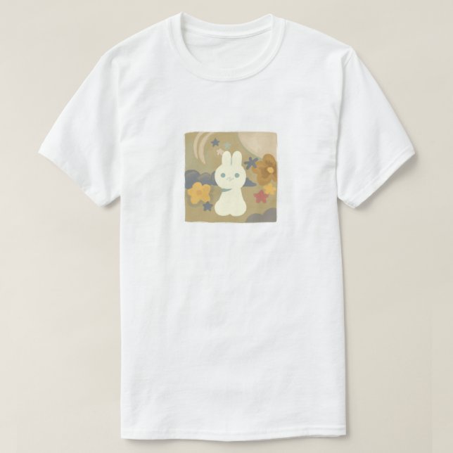 garden bunny T-Shirt (Design Front)