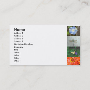 garden business card... card