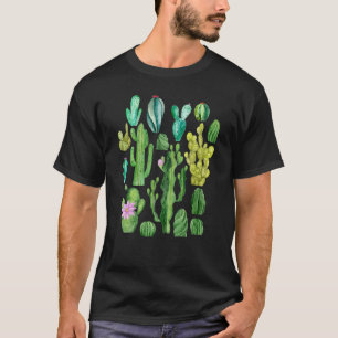 Garden Cactus Succulents House Plant Gardening T-Shirt