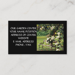 GARDEN CENTER BUSINESS CARD