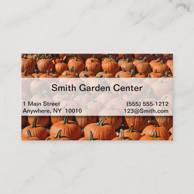 Garden Centre Business Card (Front)