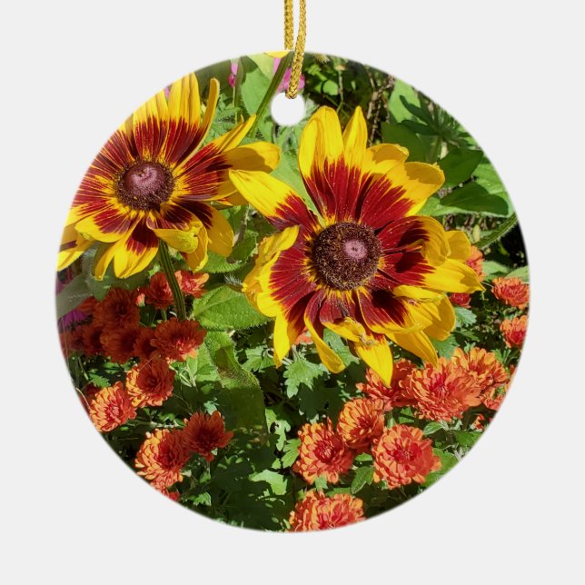 Garden Ceramic Tree Decoration (Front)