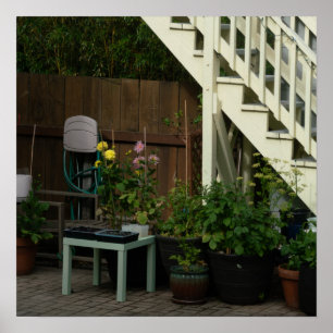 Garden Chair Poster