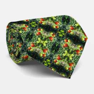 Garden Cherry Tomatoes Abstract Nature        Tie