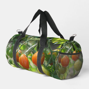 Garden Cherry Tomatoes Personalised Duffle Bag