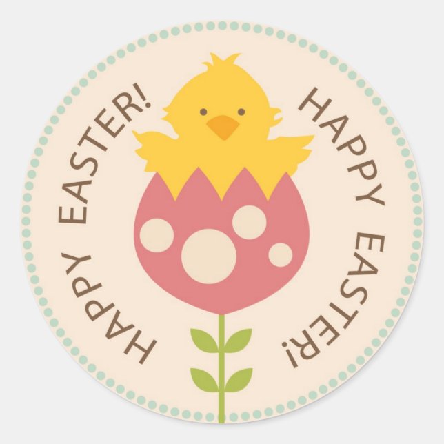 Garden Chick Sticker R2 (Front)