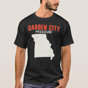 Garden City Missouri USA State America Travel Miss T-Shirt