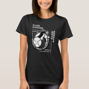 Garden Clan Gaelic Motto Swordsman T-Shirt