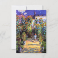Garden Claude Monet Summer Sunflower Flowers 