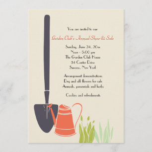 Garden Club Invitation