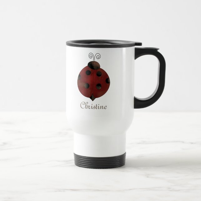 Garden Collection · Ladybug Travel Mug (Right)